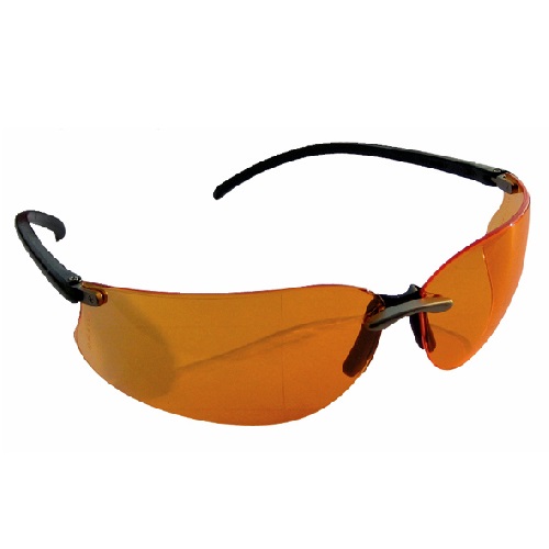 Очки защитные MAKITA M-FORCE оранжевые с чехлом